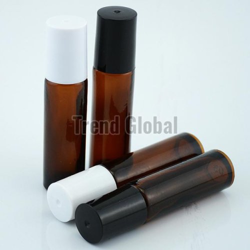 Amber Glass Roll On Bottle