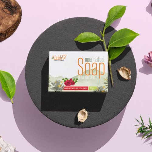 Multani mitti with Rose Soap