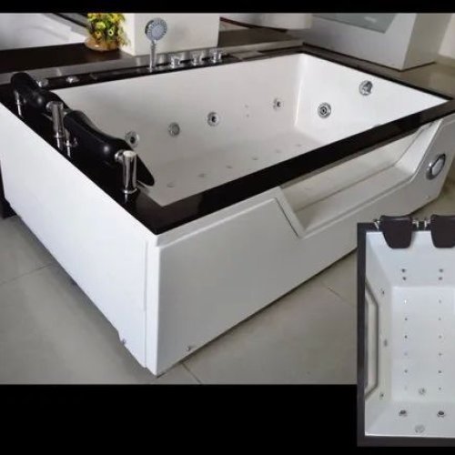 6 Feet Acrylic Jacuzzi Bathtub