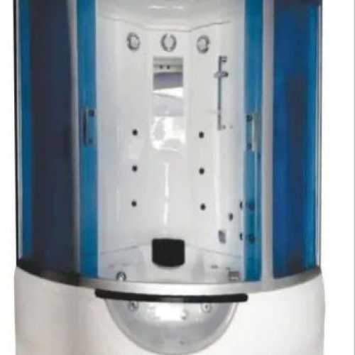 Blue Steam Shower Cabin