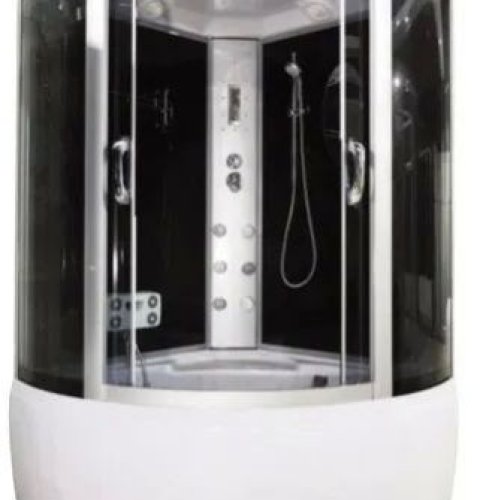 Curved Glass Steam Shower Cabin