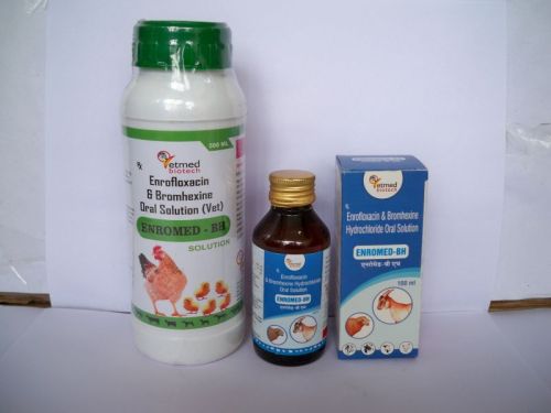 Enerofloxacin Bromhexine Oral Syrup