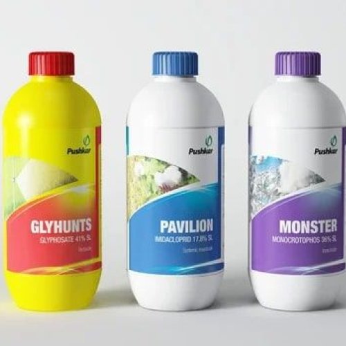 Pesticide Bottle Stickers