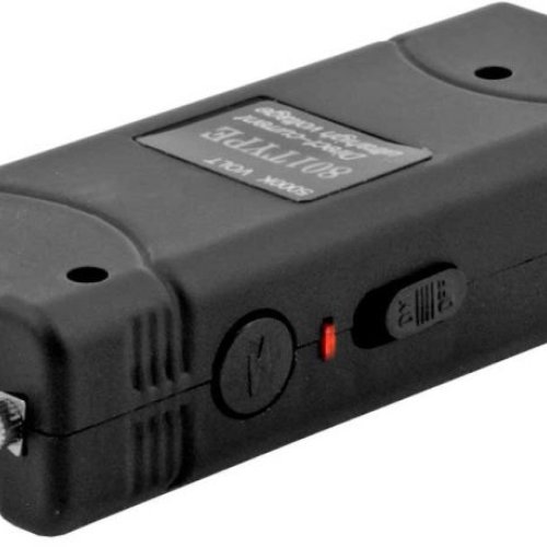 801 Type Super voltage Self-defense Stun Gun With LED Emergency Light