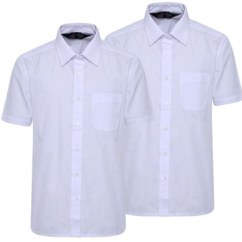 Boys Poly Viscose School Shirts