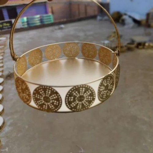 Gold Iron Metal Gifting Hamper