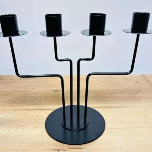 Iron Candle Holder