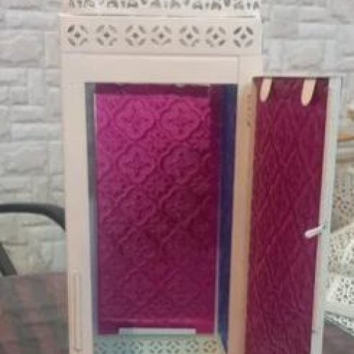 Iron White Decorative Lantern
