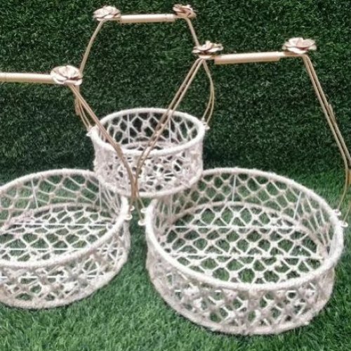 Round Jute Basket