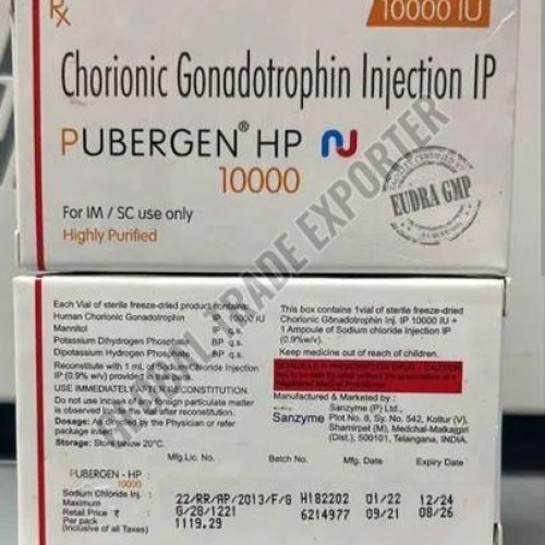 Pubergen Hp 10000 Injection