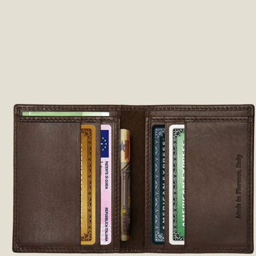 Cow Nappa Leather Slim Minimalist RFID-Blocking Card Holder