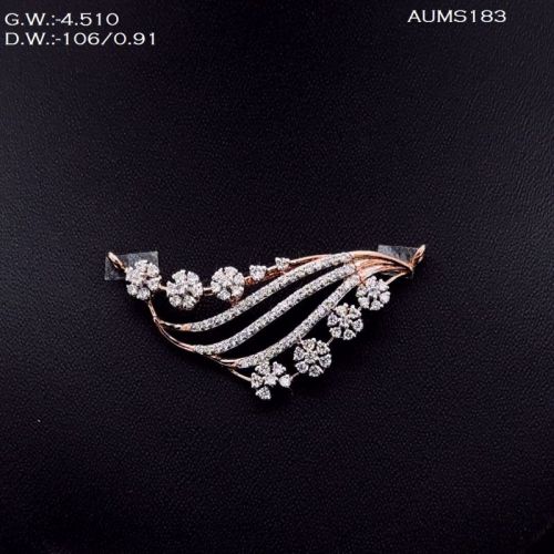 AUMS183 Ladies Diamond Mangalsutra Pendant