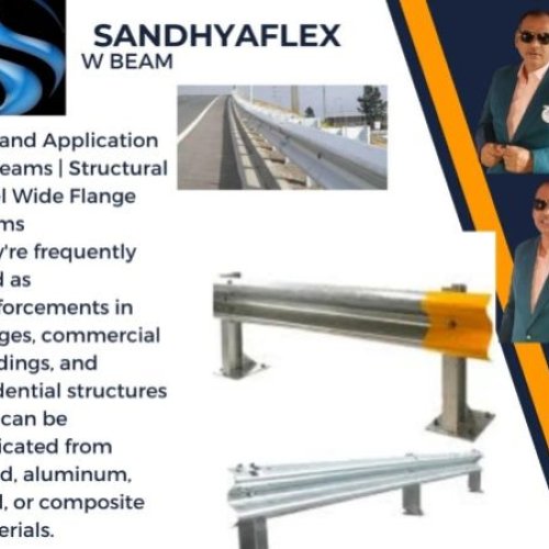 W Beam Metal Crash Barrier