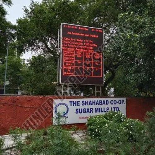 Pollution Parameter Display Board