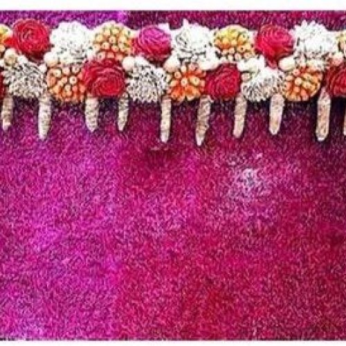 3 Feet Sola Wood Flower Toran