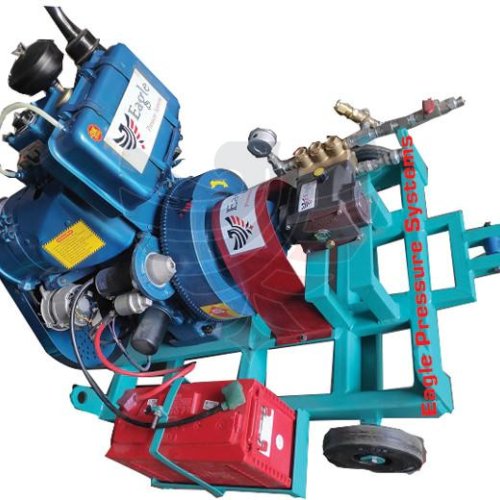 Diesel Engine Driven Triplex Plunger Hydro Test Pump System