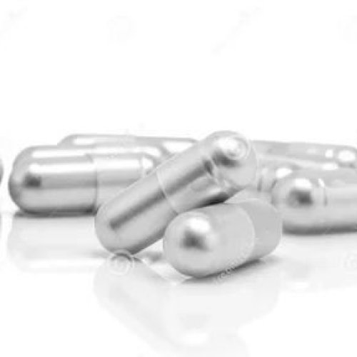 Silver Empty Gelatin Capsules