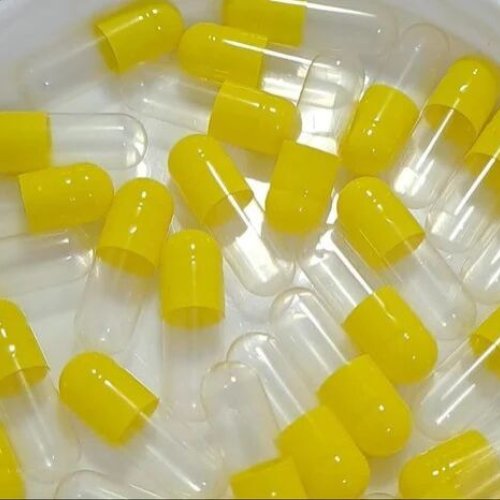 Yellow-Transparent Empty Hard Gelatin Capsules