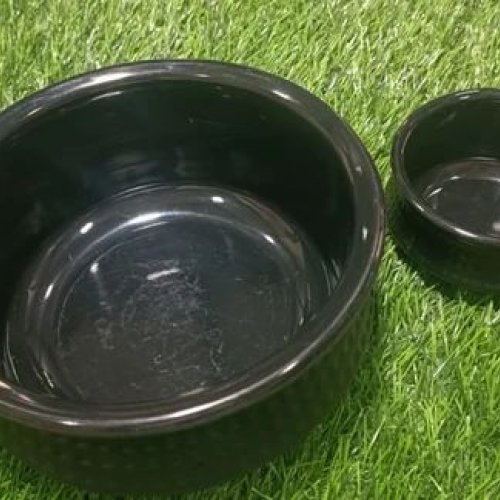 Melamine Black Serving Handi Set