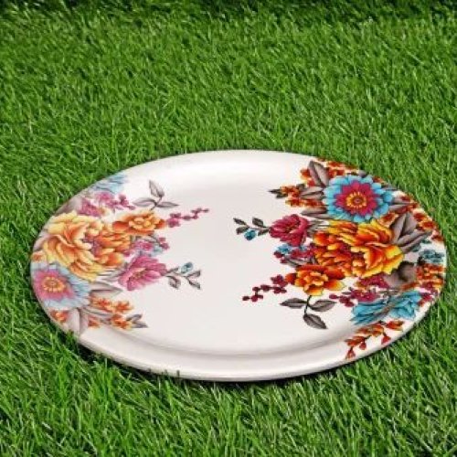 Melamine Designer Printed Dinner Plate