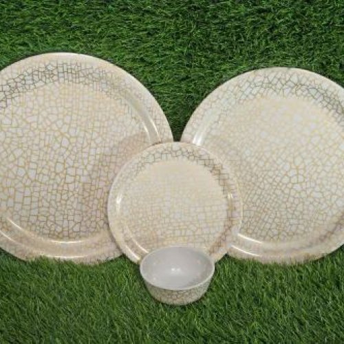 Melamine Designer Printed Plate Set