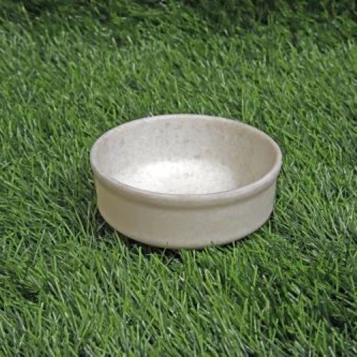 Melamine White Straight Vati