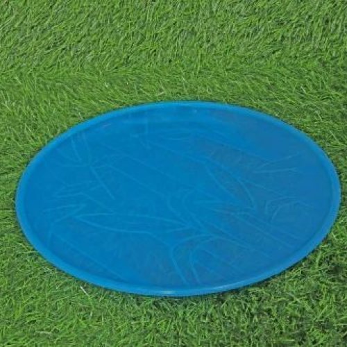 Sky Blue Plastic Plate