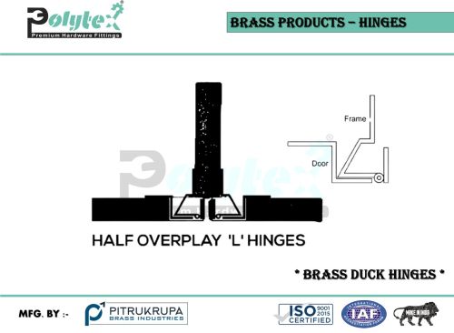 Brass Duck Hings