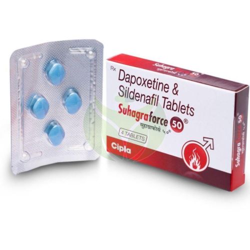 50mg Dapoxetine & Sildenafil Tablets