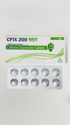 Cefixime Dispersible 200mg Tablet