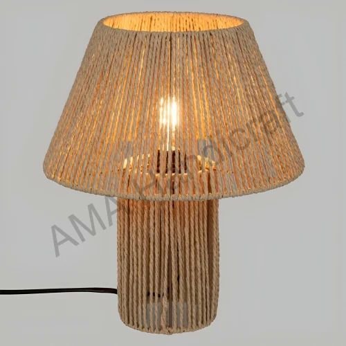 Rattan Table Lamp