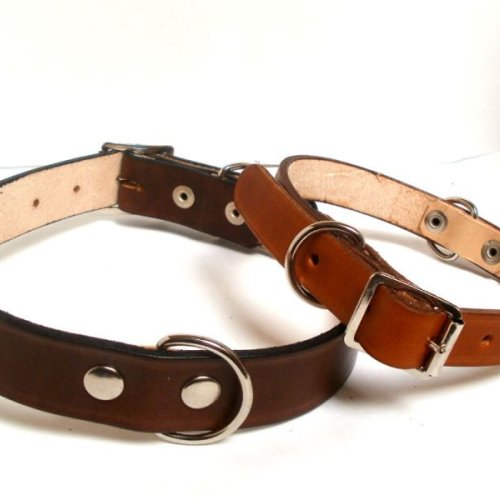 BRU Leather Dog Collars