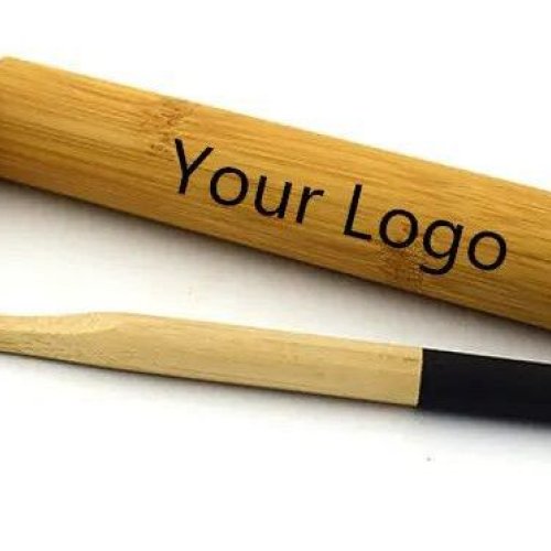 Round Handle Bamboo Toothbrush