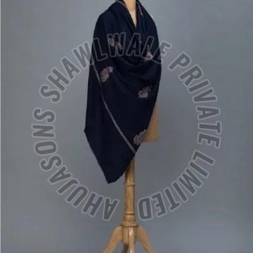 SKU AS00711109 Full Embroidery Pashmina Shawl