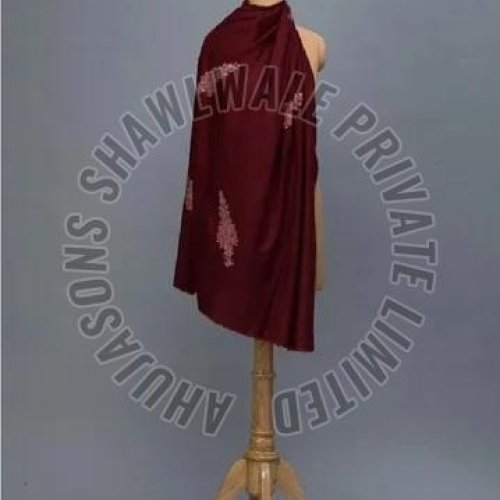 SKU AS00716484 Full Embroidery Pashmina Shawl