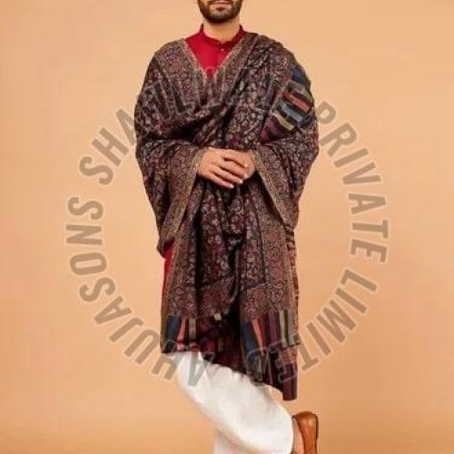 SKU AS01098735 Mens Woolen Shawl