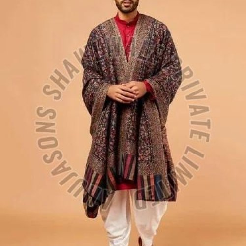 SKU AS01098736 Mens Woolen Shawl
