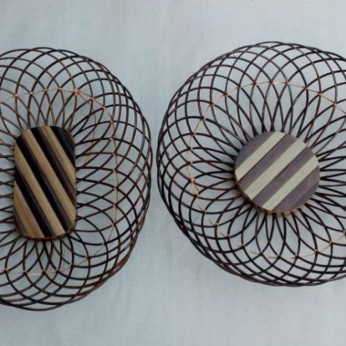 Handmade Bamboo Fruit Basket