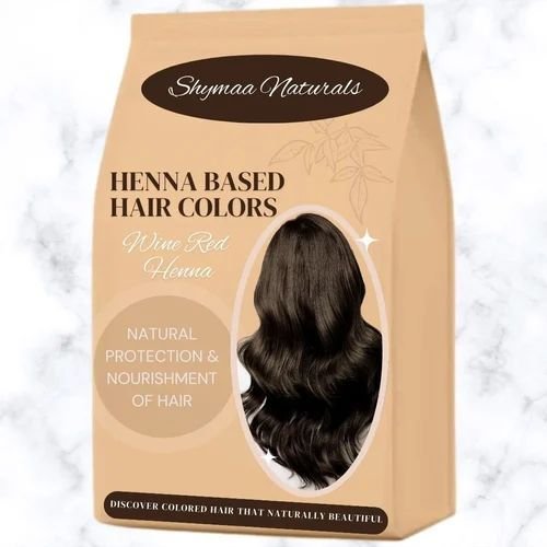 Herbal Wine Red Henna Powder