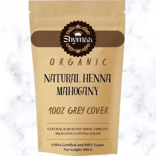 Organic Mahogany Henna Powder Hair Colors