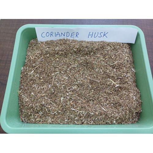 Natural Brown Coriander Husk