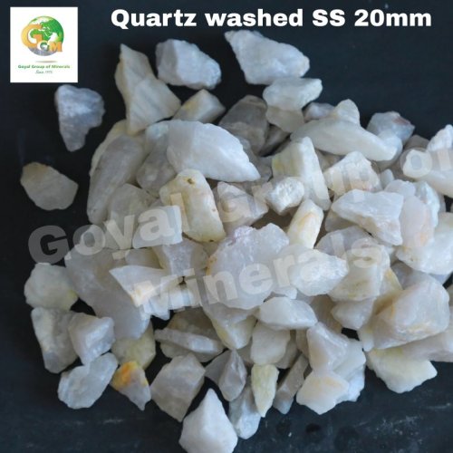 20MM Super Semi Washed Quartz Grits
