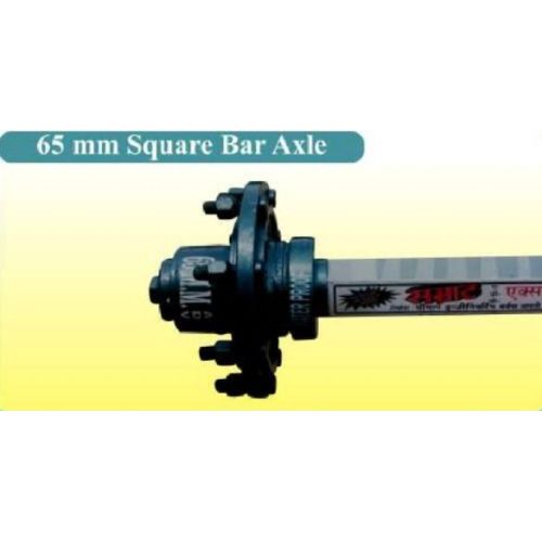 65mm Square Bar Trailer Axle
