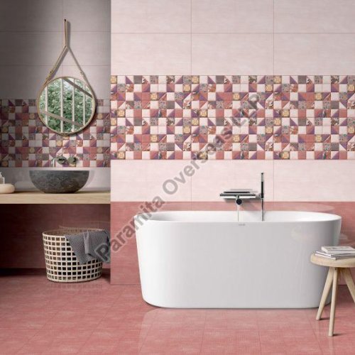 glossy ceramic wall tile