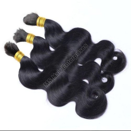 Unstitched Bulk Human Hair Extension