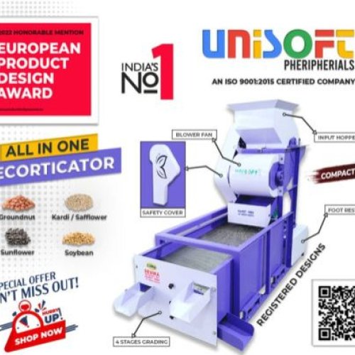 Safflower Decorticator