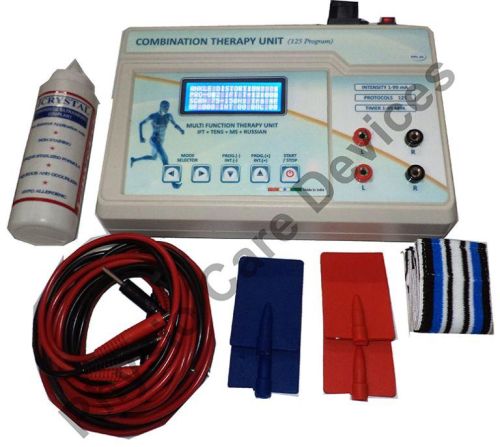 Physio Lcd based Interferential Therapy cum Tens cum Ms  (125 Pre-program lcd based with Russian current)