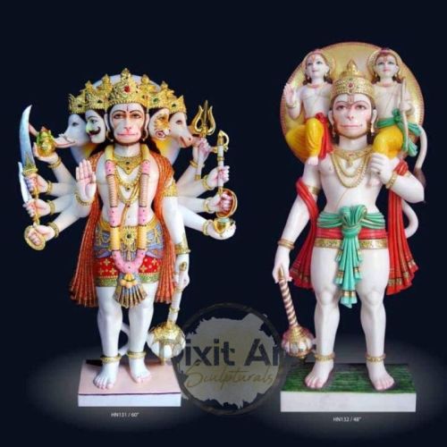 Marble Hanuman Statue