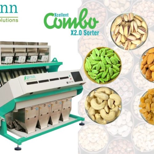 Dry Fruits and Nuts Color Sorter Machine