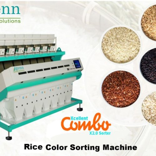 Kerala Matta Rice Color Sorter Machine